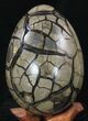 Septarian Dragon Egg Geode With Removable Section #33722-4